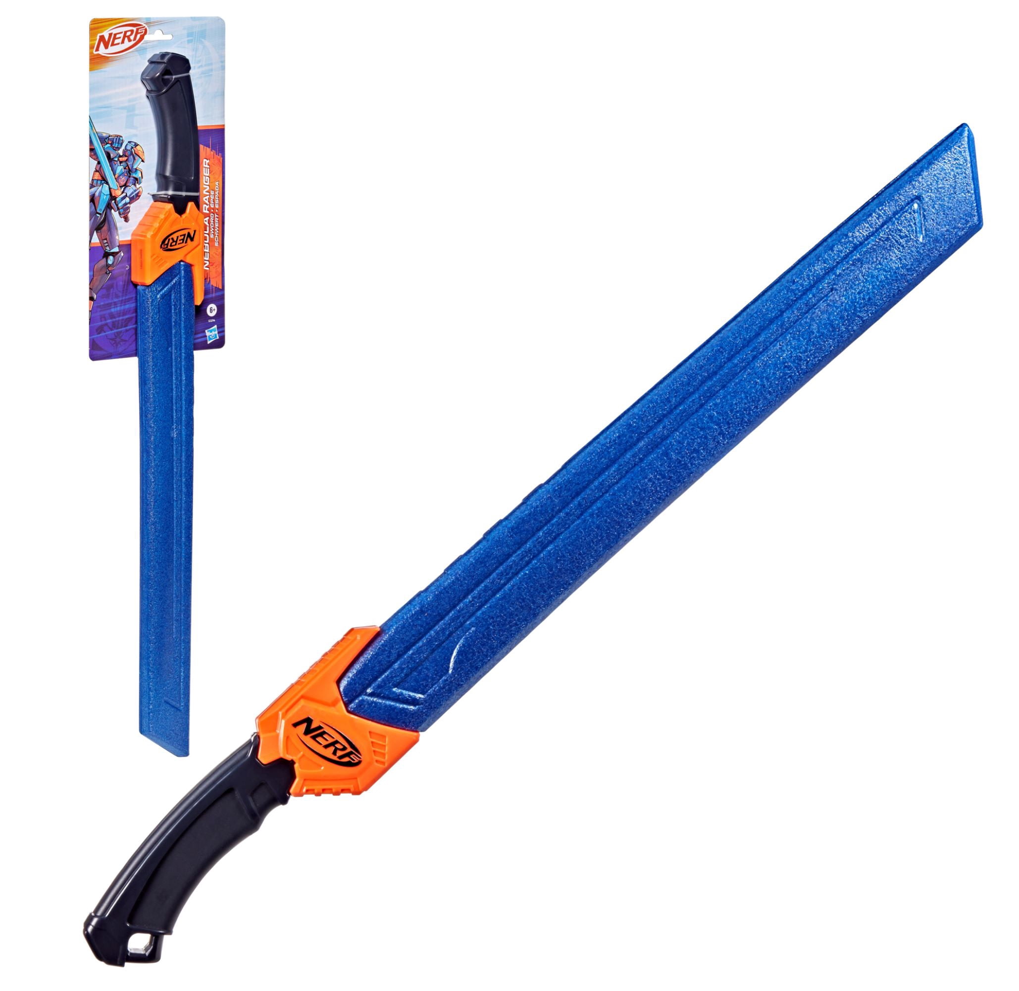 Nerf Nebula Ranger Indoor Outdoor Foam Blade, 26” Sword, Nerf Toy, 6+