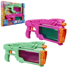 Nerf Super Soaker Dunk-Fill Duo, 2 Water Blaster, Instant Fill 12.1 Fluid Ounce Tanks, Outdoor Water Toys, Birthday Gifts, 6+