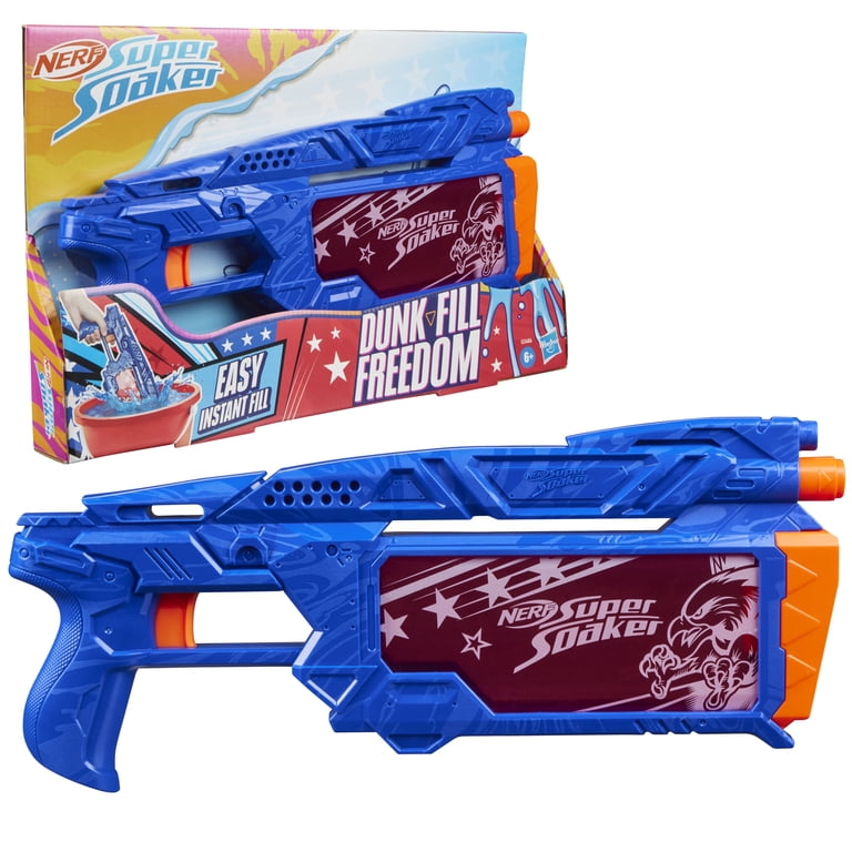 Nerf Super Soaker Dunk-Fill Freedom Water Blaster, Instant Fill