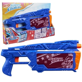 Nerf Super Soaker Dunk-Fill Freedom Water Blaster, Instant Fill Tank, Outdoor Summer Toys, Backyard & Beach Fun, 6+