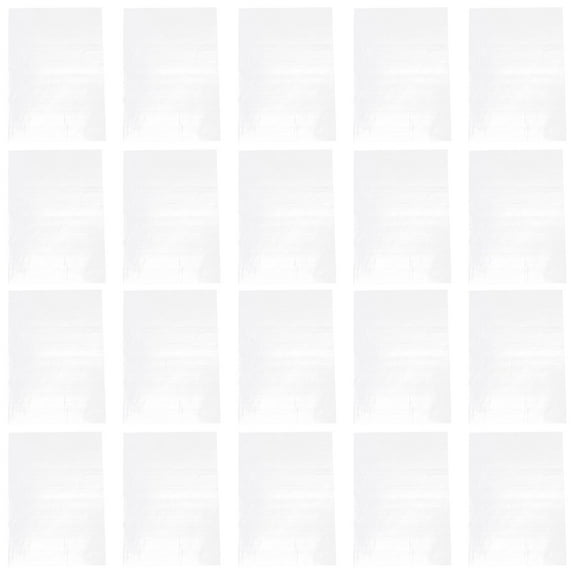 NERAVO 50 Sheets Edible Rice Paper Chocolate DIY Home Candy Wrappers for Food Decoration