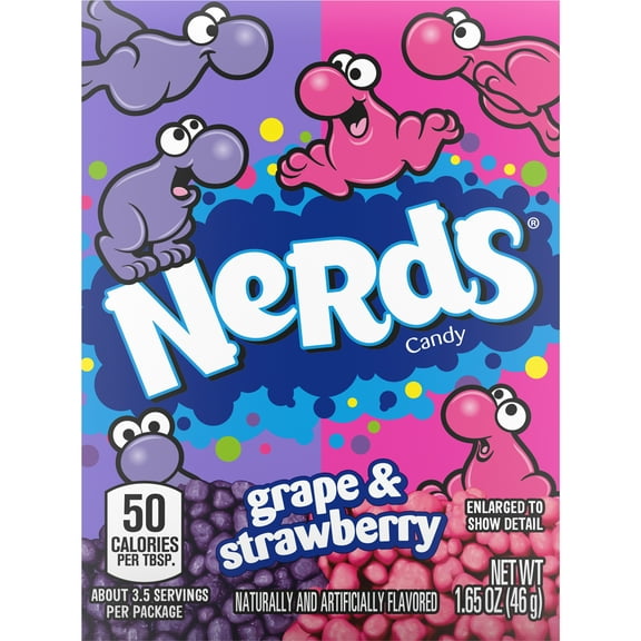 NERDS Grape & Strawberry Candy 46.7g Box