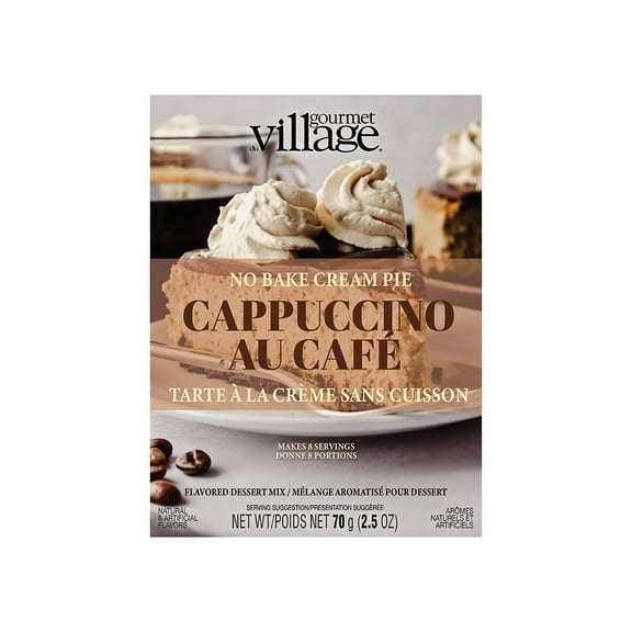 Cappuccino Pie Mix, No-Bake by Gourmet du Village