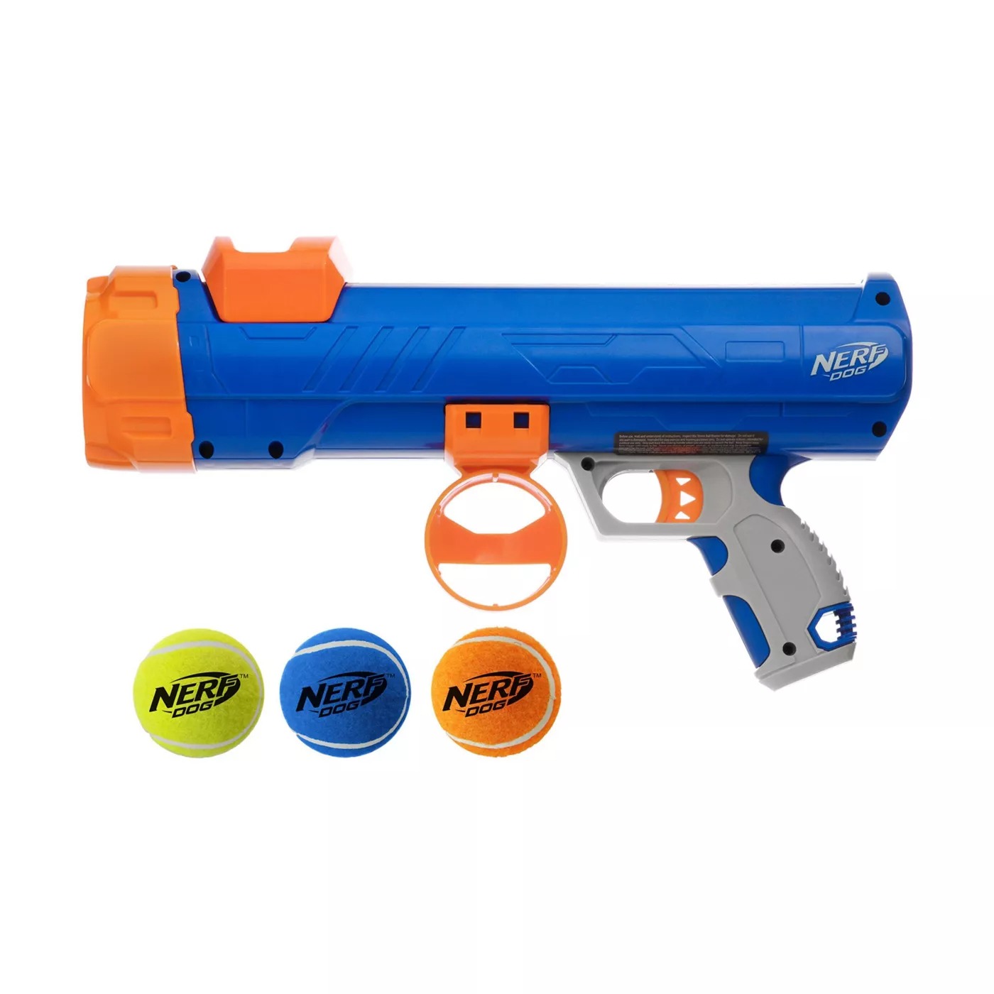 NERF 12 in Blaster & 2 in Squeak Balls Dog Toys