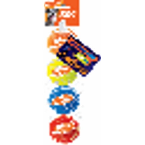 Nerf Dog 2.5 Inch Squeak Tennis Ball Dog Toy - 4 pack