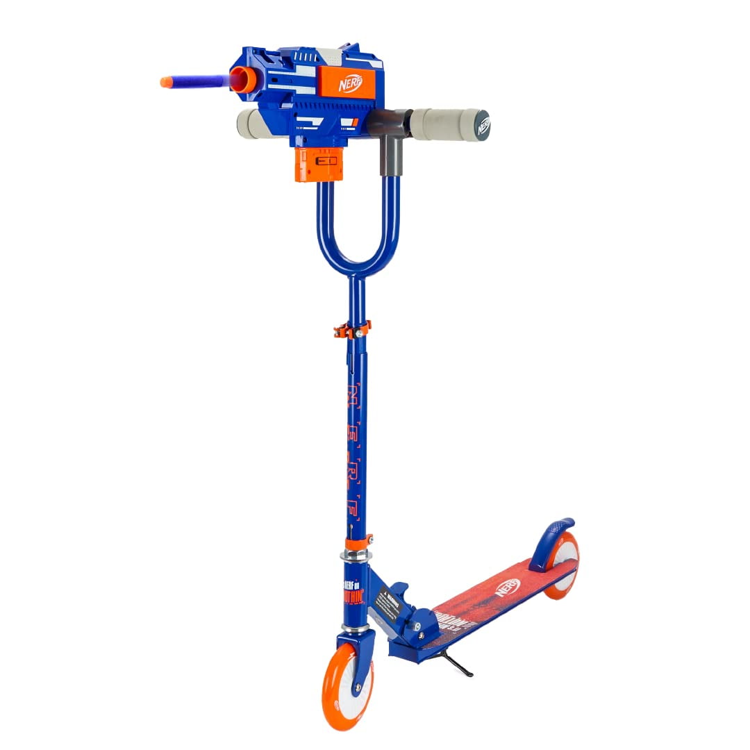 NERF Blaster Scooter 2.0 with Shoots Nerf Darts
