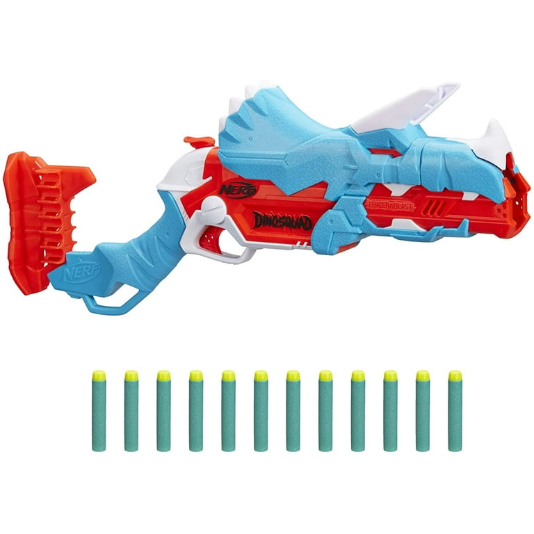 NERF DinoSquad Tricera-blast Dinosaur Shooter, Triceratops Bullet