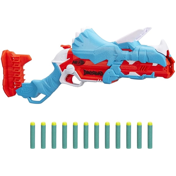 NERF DinoSquad Tricera-blast Blaster 8 Years and Up