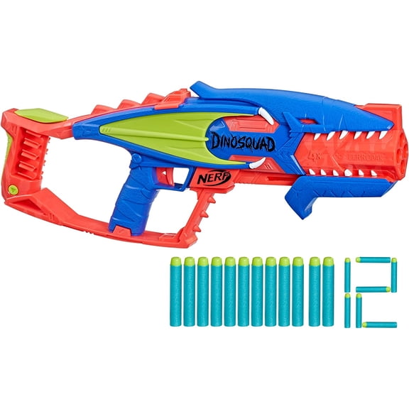 NERF Dinosquad Terrordak Blaster (Frustration Free Packaging)
