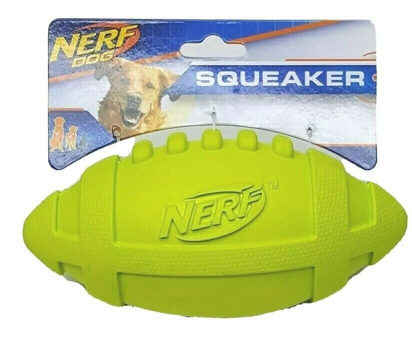 Nerf Dog SMALL Classic Squeak Football - Nerf Dog Toys