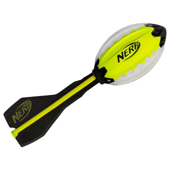 NERF Elite Vortex Aero Howler Foam Football - NERF Soft Vortex Football for Long-Distance Throws - Innovative Hollow Air Flow Design - Kids Aero Howler Whistle Vortex Foam Ball