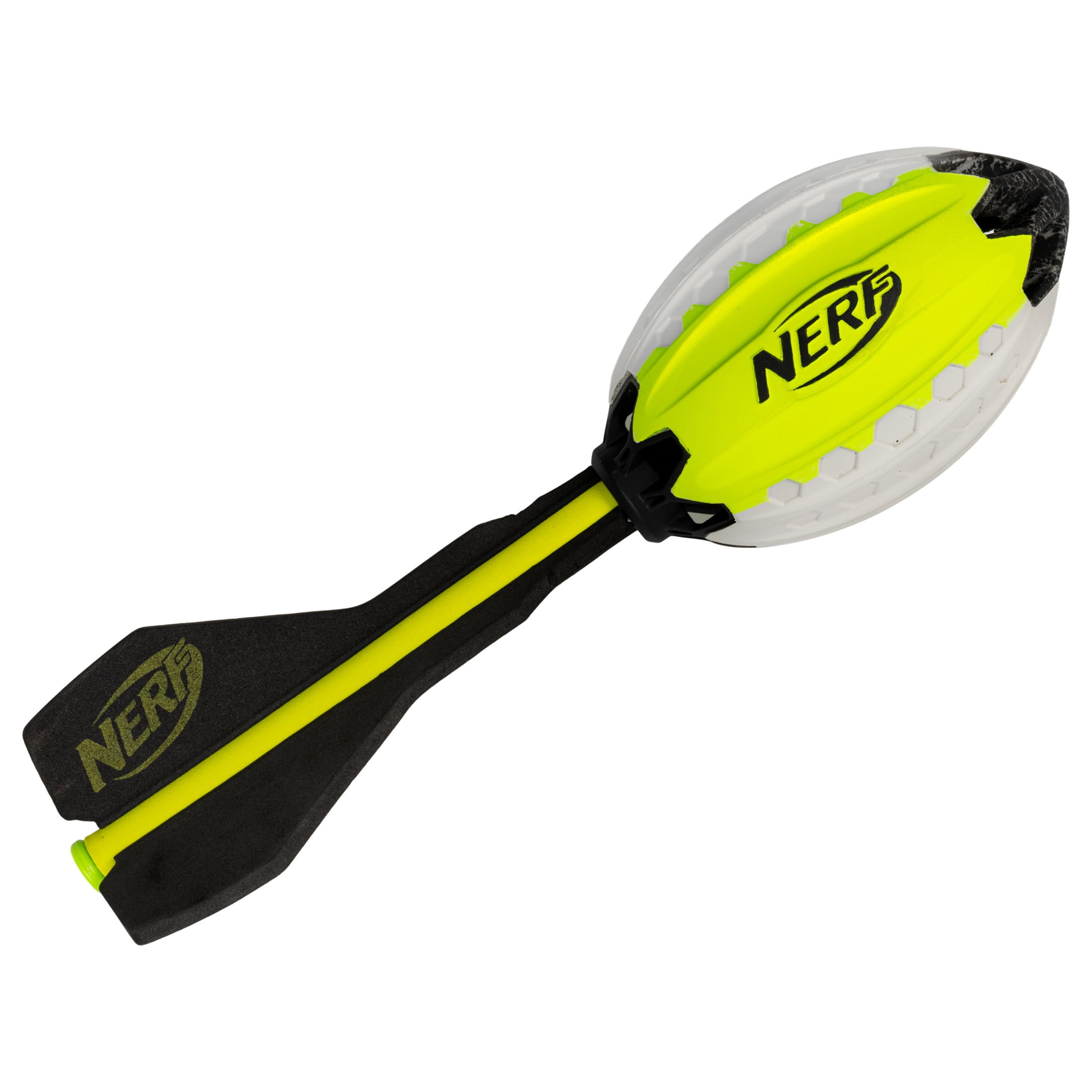 NERF Elite Vortex Aero Howler Foam Football - NERF Soft Vortex Football for Long-Distance Throws - Innovative Hollow Air Flow Design - Kids Aero Howler Whistle Vortex Foam Ball