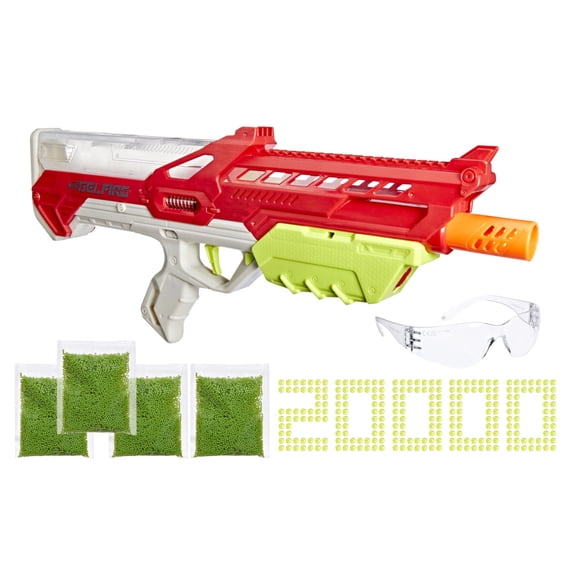 Nerf Pro Gelfire Warp Speed Water Bead Blaster, 20,000 Gelfire Rounds, Eyewear, Ages 14+