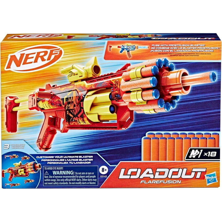 nerfセット NERF Loadout FlareFusion Blaster - Walmart.com