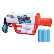 Nerf Mega XL Big Rig Kids Toy Blaster with 3 Whistler Darts