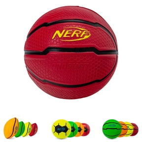 NERF Micro Foam Sports Ball – 1 Surprise Ball - Football, Soccer or Basketball – Style Chosen at Random, Colors Vary