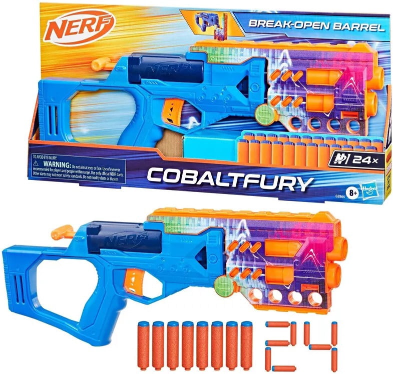 NERF N Series Cobaltfury Blaster