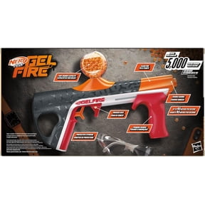 NERF Pro Gelfire Quadrant Blaster 5.000 Soft Super Absorbent 150 feet per second