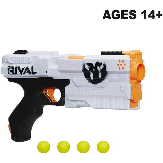 Nerf Rival Kronos XVIII 500 Spring-Action Blaster | White