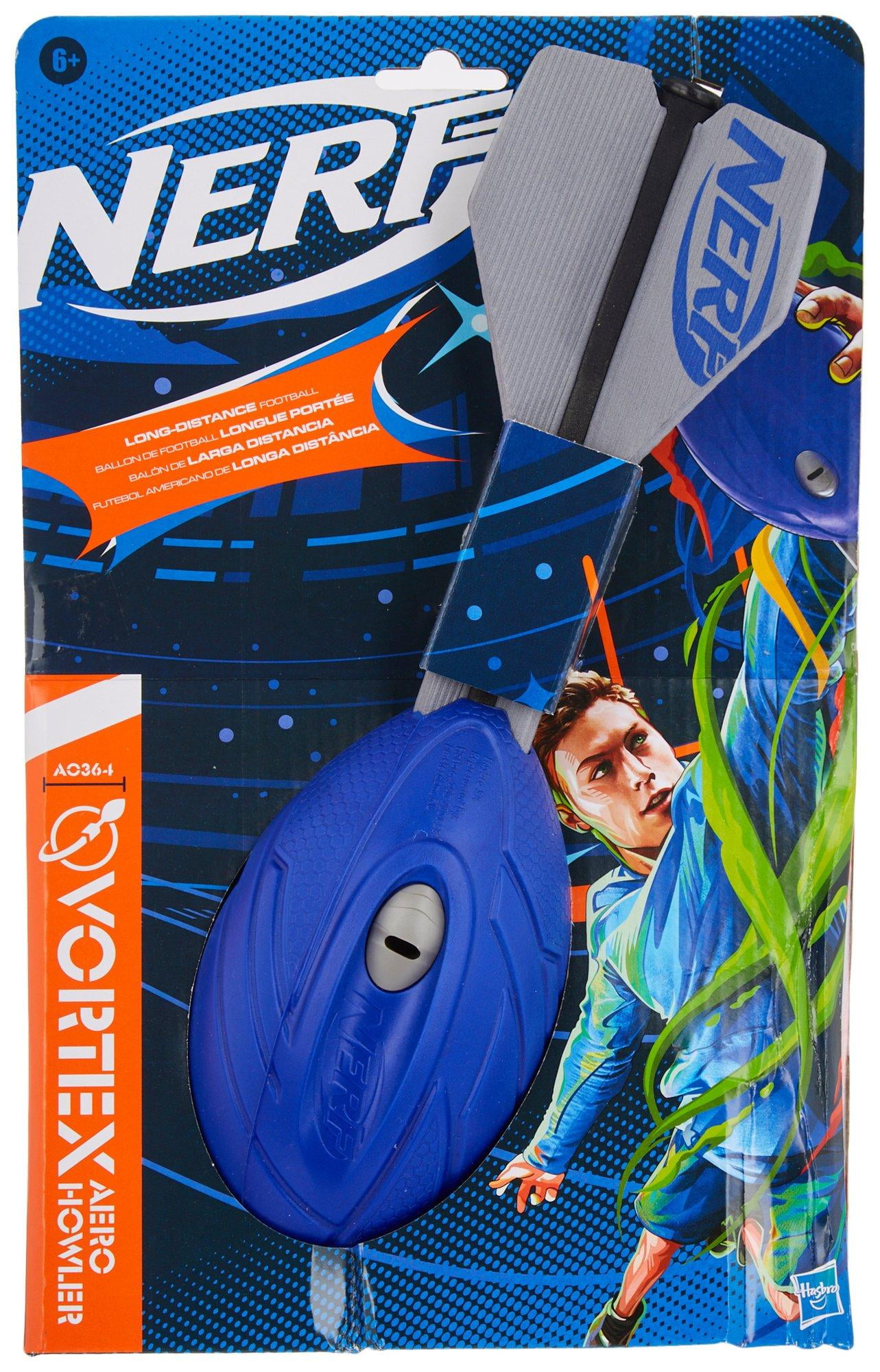 Kid's Whistling Nerf Vortex Aero Howler Foam Ball, Indoor Outdoor