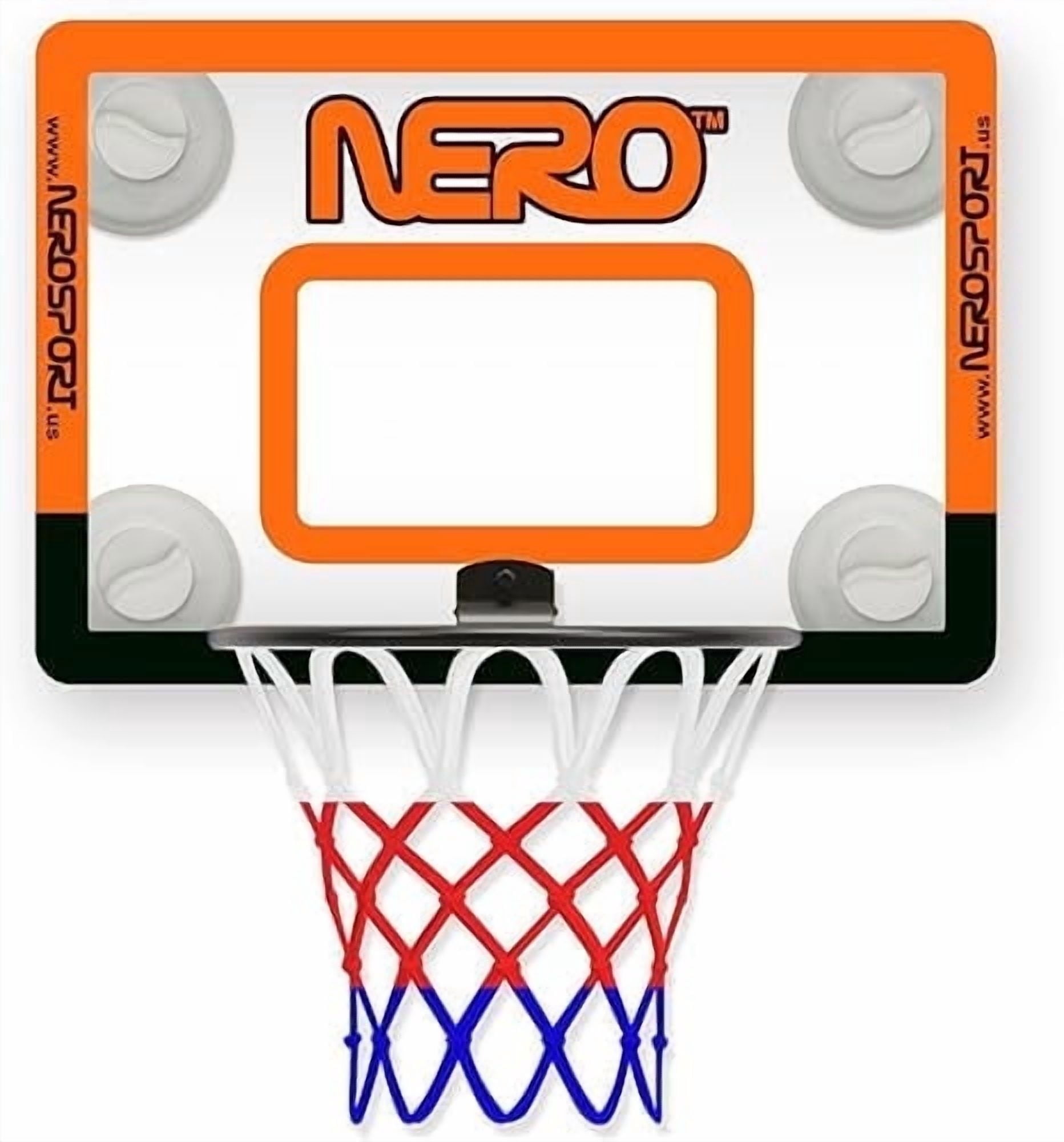 Nero Sport All-Weather Plexiglass Mounted Basketball System (Indoor)