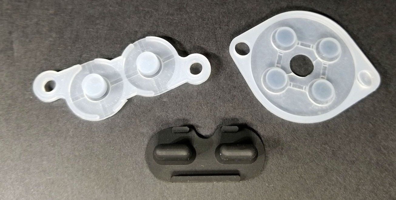 NES CONTROLLER SILICONE BUTTON PADS REPAIR PARTS KIT D11 - Walmart.com