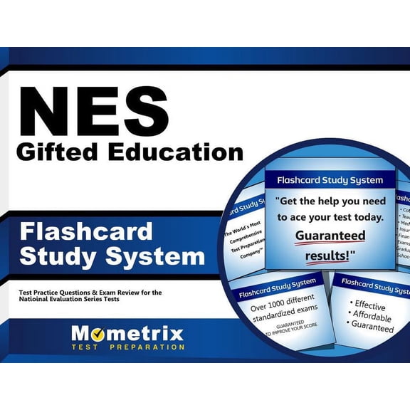 NES Gifted Education Flashcard Study System : NES Test Practice Questions & Exam Review for the National Evaluation Series Tests (Cards)