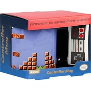 NES Nintendo Controller Shaped Mug, Ceramic 10fl oz 300ml Officially Licensed Gifting by Paladone