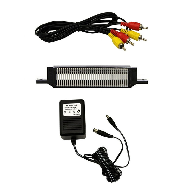 NES Parts Bundle 72 Pin Connector, AV Cable, and Power Adapter