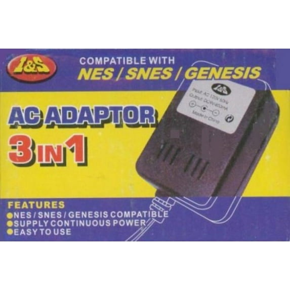 NES/SNES/Sega Genesis AC Adapter