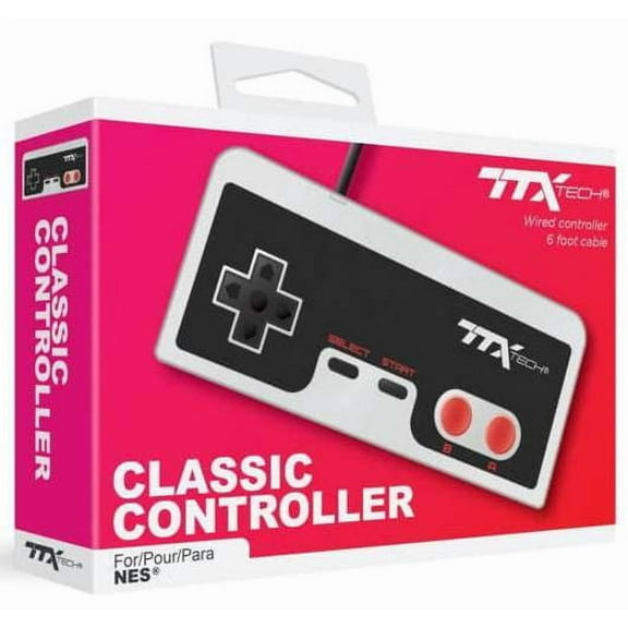 NES Wired Controller Black [TTX Tech]