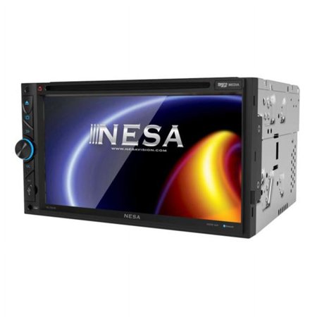 NESA NS-705HB 2 Din 7 in. Receiver CD & DVD Bluetooth USB Phonelink