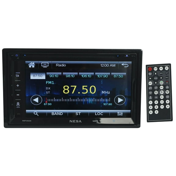 NESA NSP-652N 6.5" Car Monitor 2Din DVD Player w/Bluetooth/GPS/Android PhoneLink