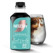 NESCAFÉ Espresso Concentrate, Sweet Vanilla, Instant Espresso Coffee Concentrate, 10 fl oz