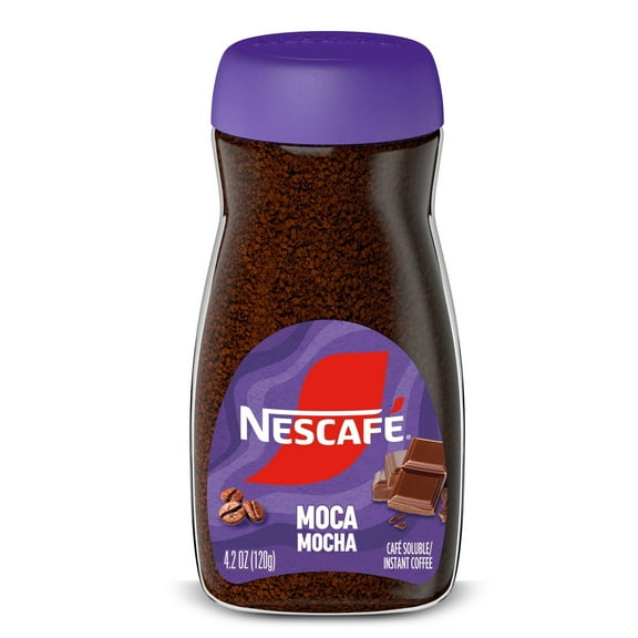 NESCAF Mocha Instant Flavored Coffee, 4.2 Oz
