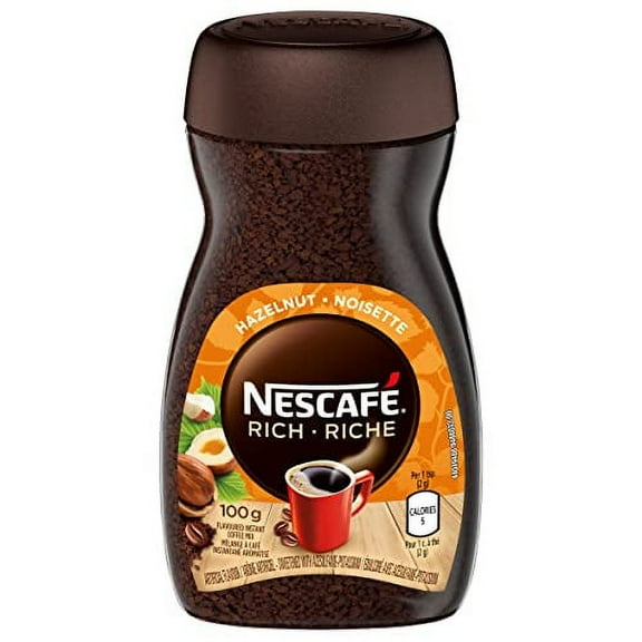 NESCAF Rich Instant Coffee, 100g (Hazelnut)