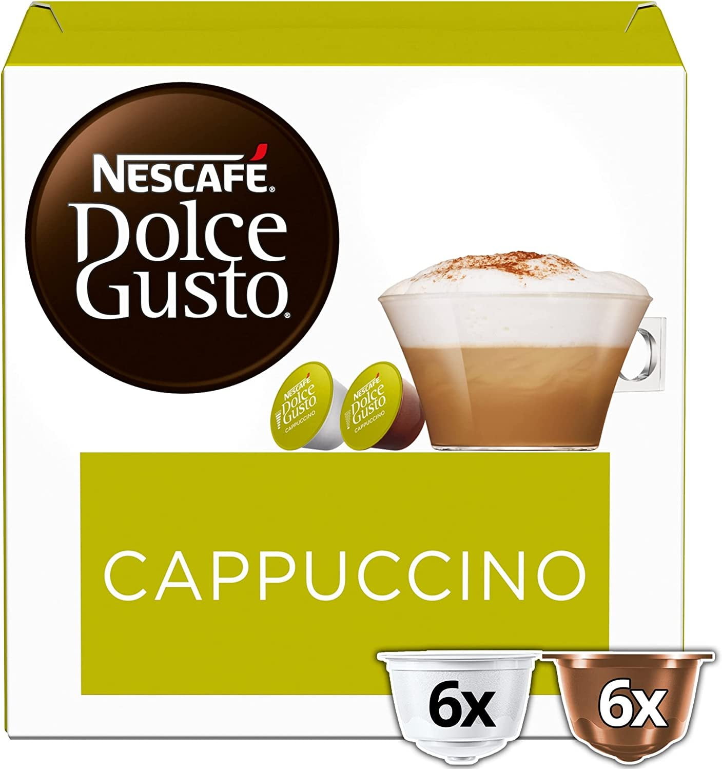 NESCAFE DOLCE GUSTO CAPPUCCINO 3X16 CAPS - Walmart.com