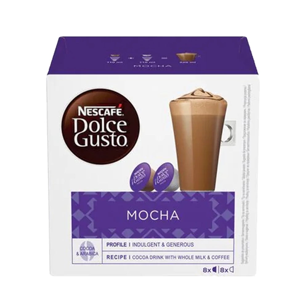 NESCAFE DOLCE GUSTO Mocha Coffee Pods x16 (Pack of 1)
