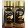 NESCAFE Gold Espresso Instant Coffee, 100g/3.5oz, Jar (2 Pack
