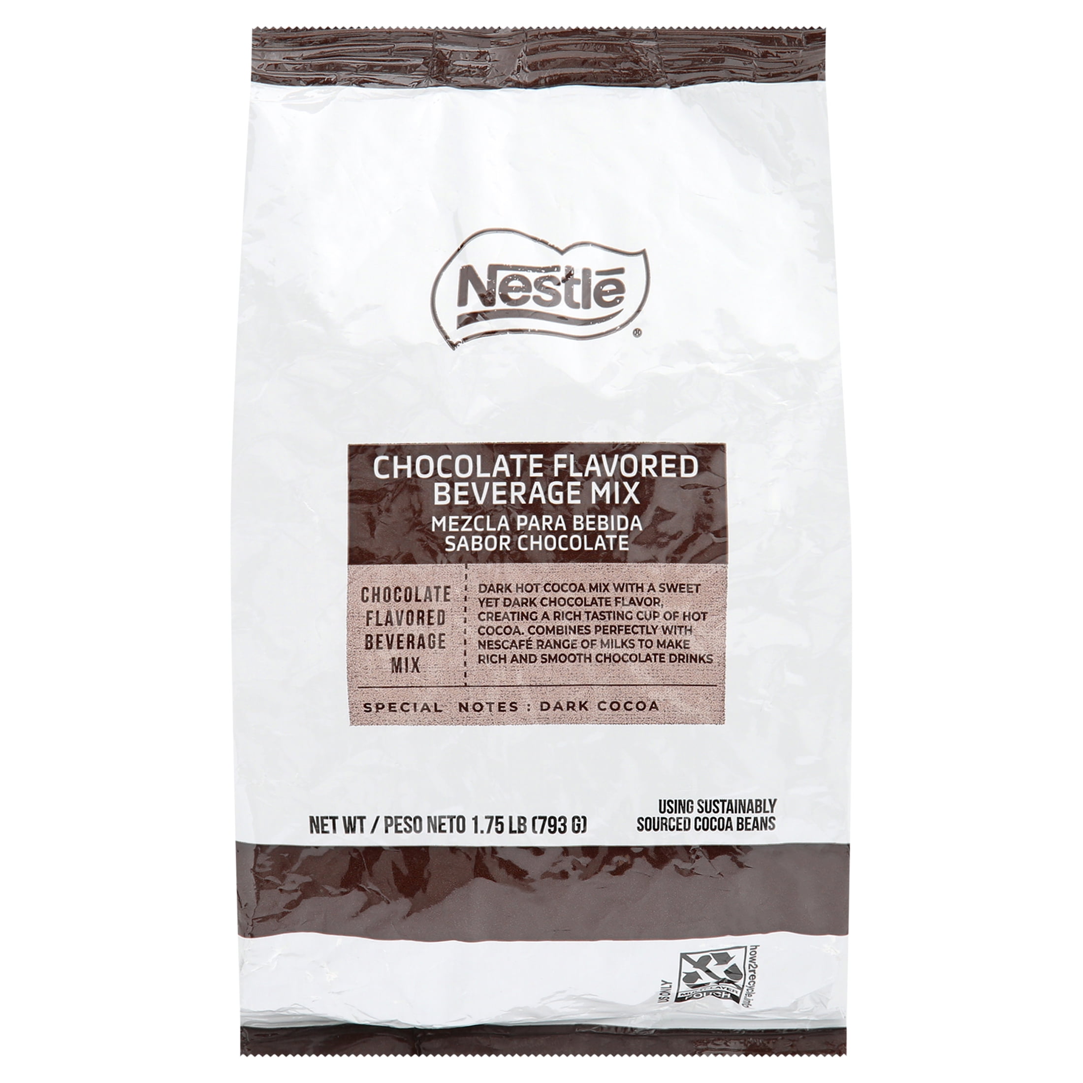NESCAFE Premium Chocolate Mix, Mocha and Hot Chocolate Mix, 1.75