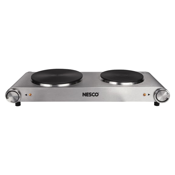 NESCO 1,800-Watt Double-Burner Electric Cast-Iron Hot Plate