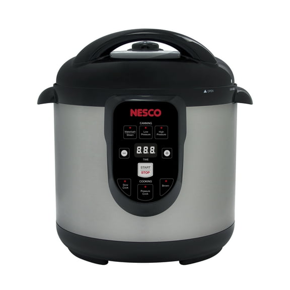 NESCO® 9.5 Quart Electric Pressure Canner, Digital Pressure Cooker and Canning Pot, Equipment for Canning Meat and Vegetables