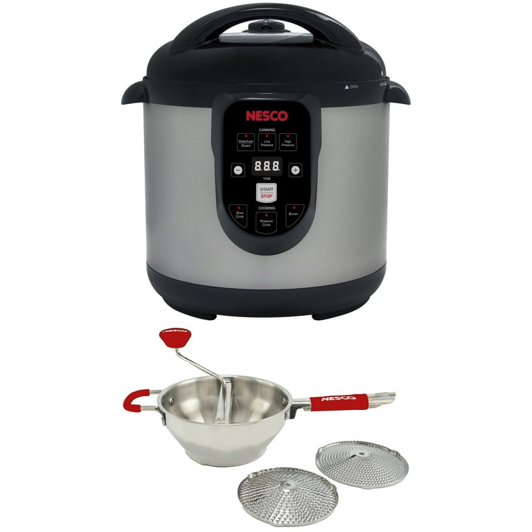 NESCO® Qt Smart Pressure Canner 32 oz Stainless Steel Food - Main Image