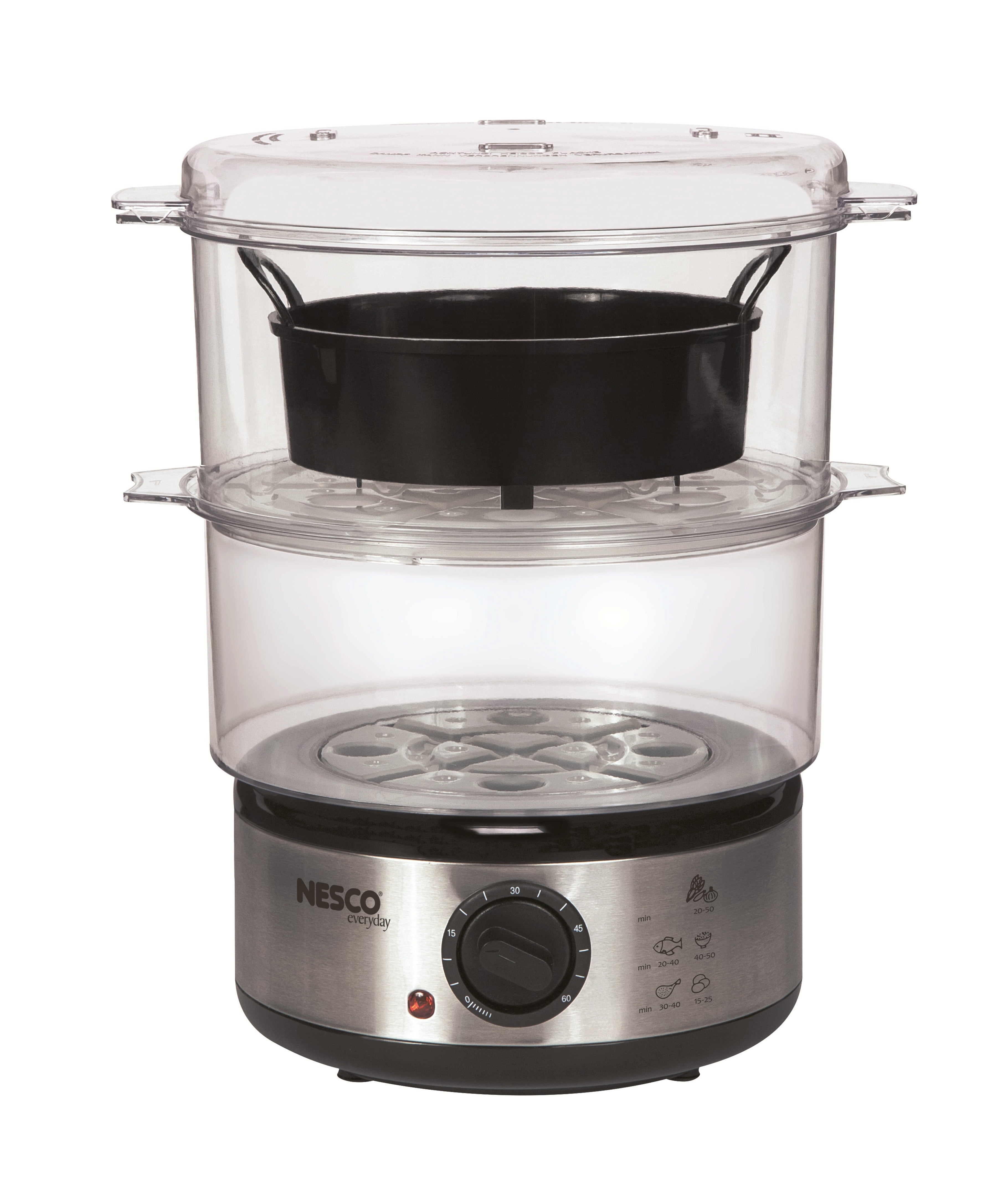 9.5Qt. Stainless Steel Food Steamer – Shop Elite Gourmet - Small