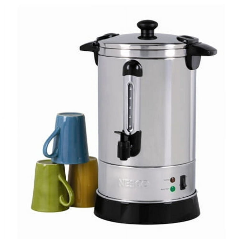 Coffee Pro 30-Cup Percolating Urn/Coffeemaker 30 Cup(s) - Multi-serve -  Stainless Steel