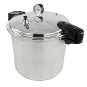 NESCO 24 Qt. Manual Pressure Canner, Polished Aluminum with Easy-Grip Handles