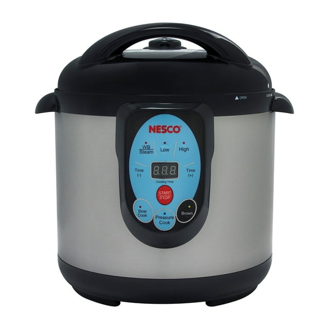 NESCO® NPC9 9.5 Qt. Electric Smart Pressure Cooker and Canner