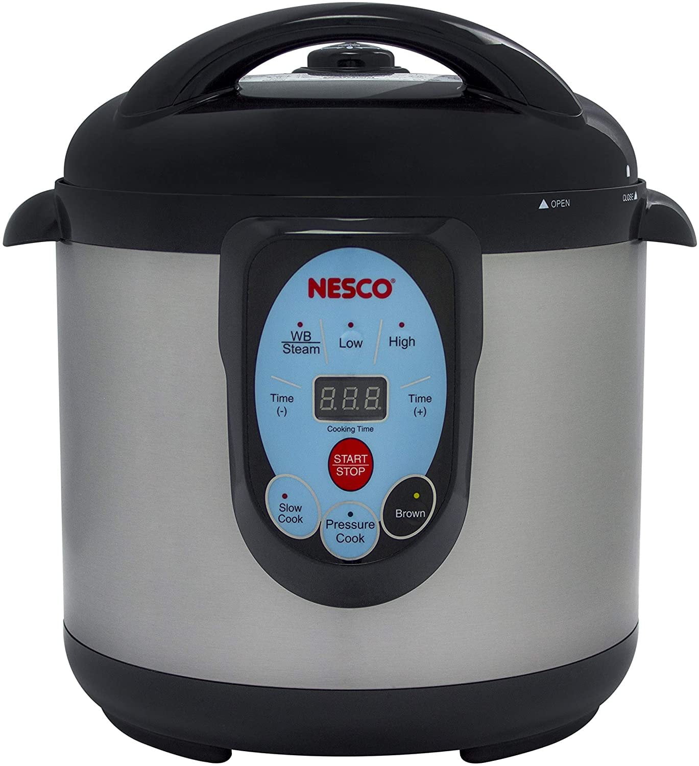 NESCO NPC-9 Smart Pressure Canner and Cooker 9.5 quart Stainless