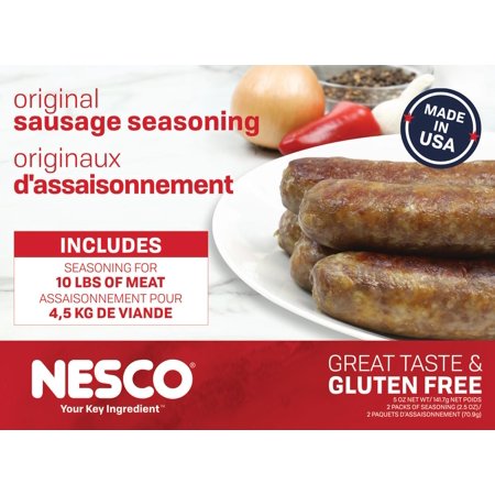 NESCO® OSS-10N Original Sausage Seasoning, Yields 10 lbs