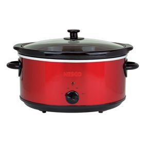NESCO SC-6-22 6-Qt. 275-Watt Analog Stainless Steel Slow Cooker